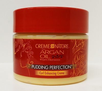 [Creme Of Nature] Argan Oil Pudding Perfection Curl Enhancing Cream 11.5Oz