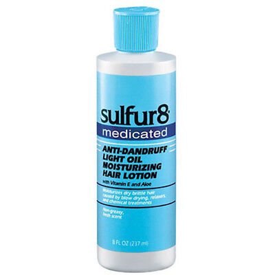 [Sulfur8] Medicated Anti-Dandruff Light Oil Moisturizing Hair Lotion 8Oz