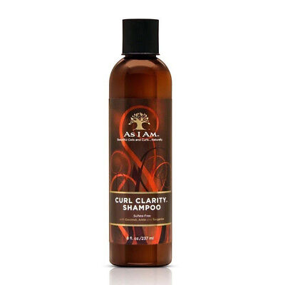 [As I Am] Curl Clarity Shampoo Sulfate-Free With Coconut, Amla And Tangerine 8Oz
