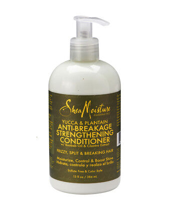 [Shea Moisture] Yucca & Plantain Anti-Breakage Strengthening Conditioner 13Oz