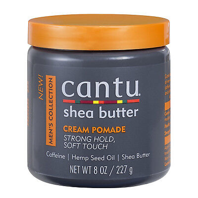 Cantu Shea Butter Men'S Collection Cream Pomade 8Oz Strong Hold