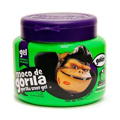 [Moco De Gorila] Gorilla Snot Gel Galan Hair Green Jar Extra Shine 9.52Oz