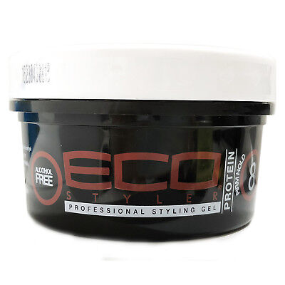 [Eco Styler] Styling Gel Protein Alcohol Free *Firm Hold* 8Oz Regular
