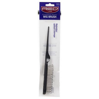 Red By Kiss Professional Wig Brush #Bsh11 Detangles Metal