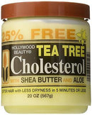 [Hollywood Beauty] Tea Tree Cholesterol Deep Conditioning Creme 20Oz