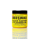 [Eco Styler] Black Castor&Flaxseed Oil 100% Pure Brazilian Bees Wax 4Oz
