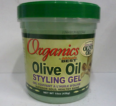 [Africa'S Best] Organics Olive Oil Styling Gel Superior Hold 15Oz