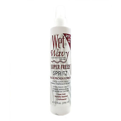 [Wet N Wavy] Super Freeze Hair Spritz 10Oz Super Hold Spray