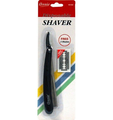 Annie Disposable Shaver Dorco Stainless Straight Blades Razor #5104