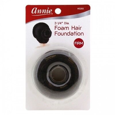 [Annie] Foam Hair Foundation 3 1/4" Black
