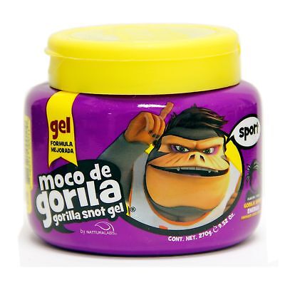 [Moco De Gorila] Gorilla Snot Gel Sport Hair Purple Jar Maximum Hold 9.52Oz