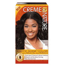 [Creme Of Nature] Argan Oil Exotic Shine Permanent Hair Color Dye Soft Black 3.0