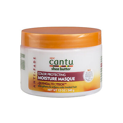 [Cantu] Shea Butter Anti-Fade Color Protecting Moisture Masque 12Oz