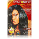 [Creme Of Nature] Argan Oil No-Lye Relaxer Super One Complete Application