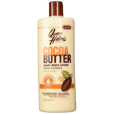 [Queen Helene] Cocoa Butter Hand And Body Lotion Soothes And Softens 32Oz