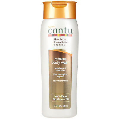 [Cantu] Hydrating Body Wash W/ Shea Butter For Dry Skin 13.5Oz