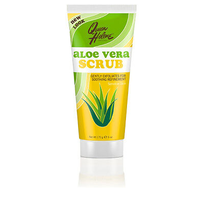 [Queen Helene] Aloe Vera Scrub Facial Exfoliator For Sensitive Skin 6Oz