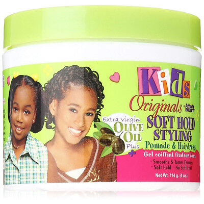 [Africa'S Best] Kids Organics Soft Hold Styling Pomade & Hairdress 4Oz