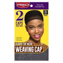 Red By Kiss Closed Top Mesh Weaving Cap 2Pcs One Size Black