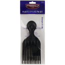 Red By Kiss Professional Plastic Styling Pik Set 3Pcs