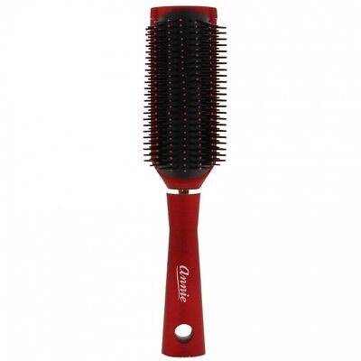 Annie Salon Rubber Cushion Brush #2252 Red Ball Tipped