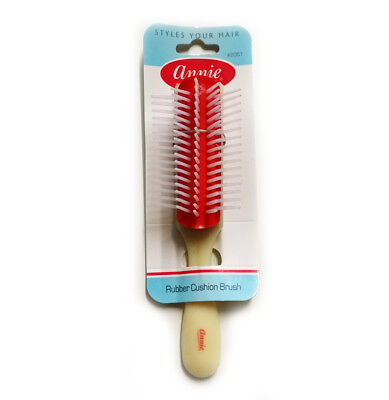 Annie Rubber Cushion Brush (Small) #2051 Detangling Wig All Hair Types