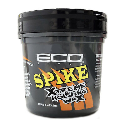 [Eco Styler] Spike Xtreme Holding Wax 16Oz Free Spiking Comb