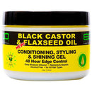 [Eco Styler] Black Castor&Flaxseed Oil Conditioning, Styling&Shining Gel 8Oz