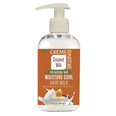 [Creme Of Nature] Coconut Milk Moisture Curl Hair Styling Milk 8.3Oz