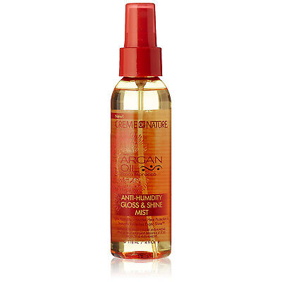 [Creme Of Nature] Argan Oil Anti-Humidity Gloss & Shine Mist 4Oz