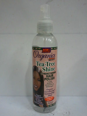 [Africa'S Best] Organics Tea-Tree Shine Hair Polish Conditioning Mist 6Oz