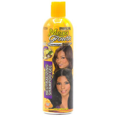 [Profectiv] Mega Growth Damage Free Anti-Breakage Neutralizing Shampoo Gel 12Oz