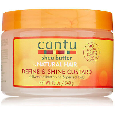 [Cantu] Shea Butter For Natural Hair Define & Shine Custard 12Oz
