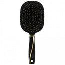 Annie Extra Jumbo Round Paddle Cushion Brush Black Rubber Finish