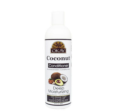 [Okay] Coconut Conditioner Deep Moisturizing 12Oz