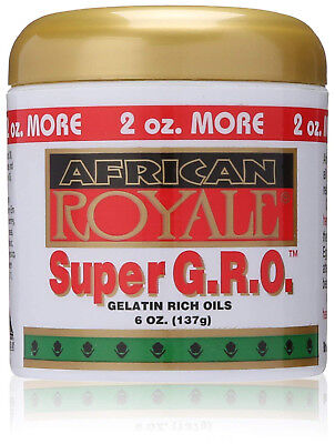 [African Royale] Super Gro Gelatin Rich Oil 6Oz