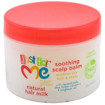 [Soft & Beautiful] Just For Me Natural Hair Milk Soothing Scalp Balm 6Oz