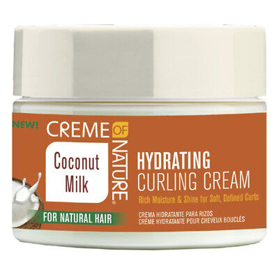 Creme Of Nature Coconut Milk Hydrating Curling Cream 11.5Oz Shine Curl Defining