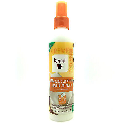 Creme Of Nature Coconut Milk Detangling&Conditioning Leave-In Conditioner 8.45Oz