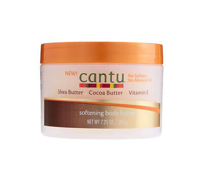 [Cantu] New Softening Body Butter 7.25Oz W/ Shea, Cocoa, Vitamin E