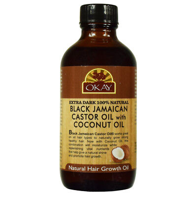 [Okay] Extra Dark 100% Pure Black Jamaican Castor Oil With Coconut 4Oz