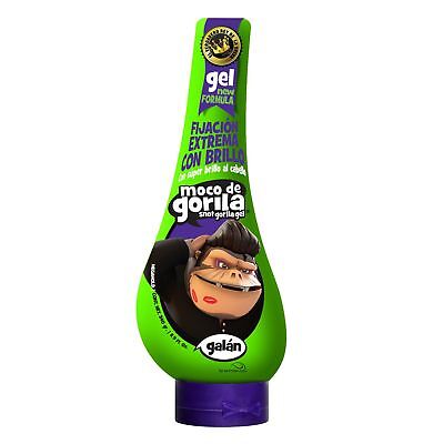 [Moco De Gorila] Gorilla Snot Gel Galan Hair Green Squizz Extra Shine 11.9Oz