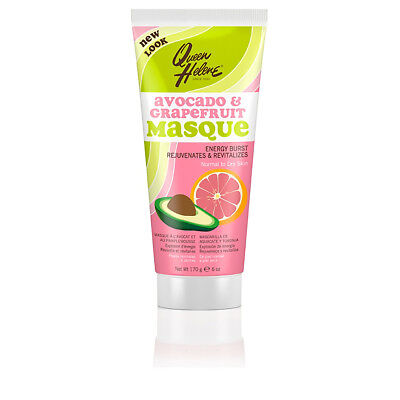 [Queen Helene] Avocado & Grapefruit Masque Rinse Off Facial Mask 6Oz