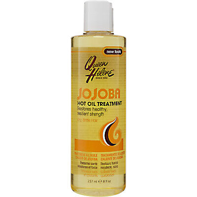 [Queen Helene] Jojoba Hot Oil Treatment 8Oz Restore For Dry, Brittle Hair
