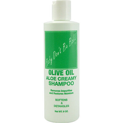 [Baby Don'T Be Bald] Olive Oil Aloe Creamy Shampoo Softens & Detangles 8Oz