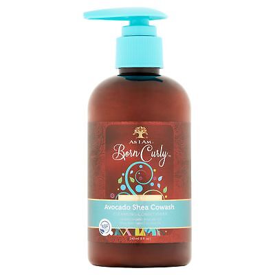 [As I Am] Born Curly Avocado Shea Cowash Cleansing Conditioner 8Oz