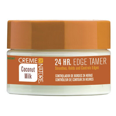 [Creme Of Nature] Coconut Milk 24Hour Edge Tamer 2.25Oz Natural Hair Control Gel