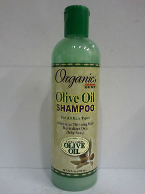 [Africa'S Best] Organics Olive Oil Shampoo For All Hair Types 12Oz