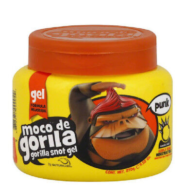 [Moco De Gorila] Gorilla Snot Gel Punk Hair Original Yellow Maximum Hold 9.52Oz