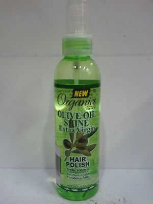 [Africa'S Best] Organics Olive Oil Shine Extra Virgin Hair Polish 6 Oz